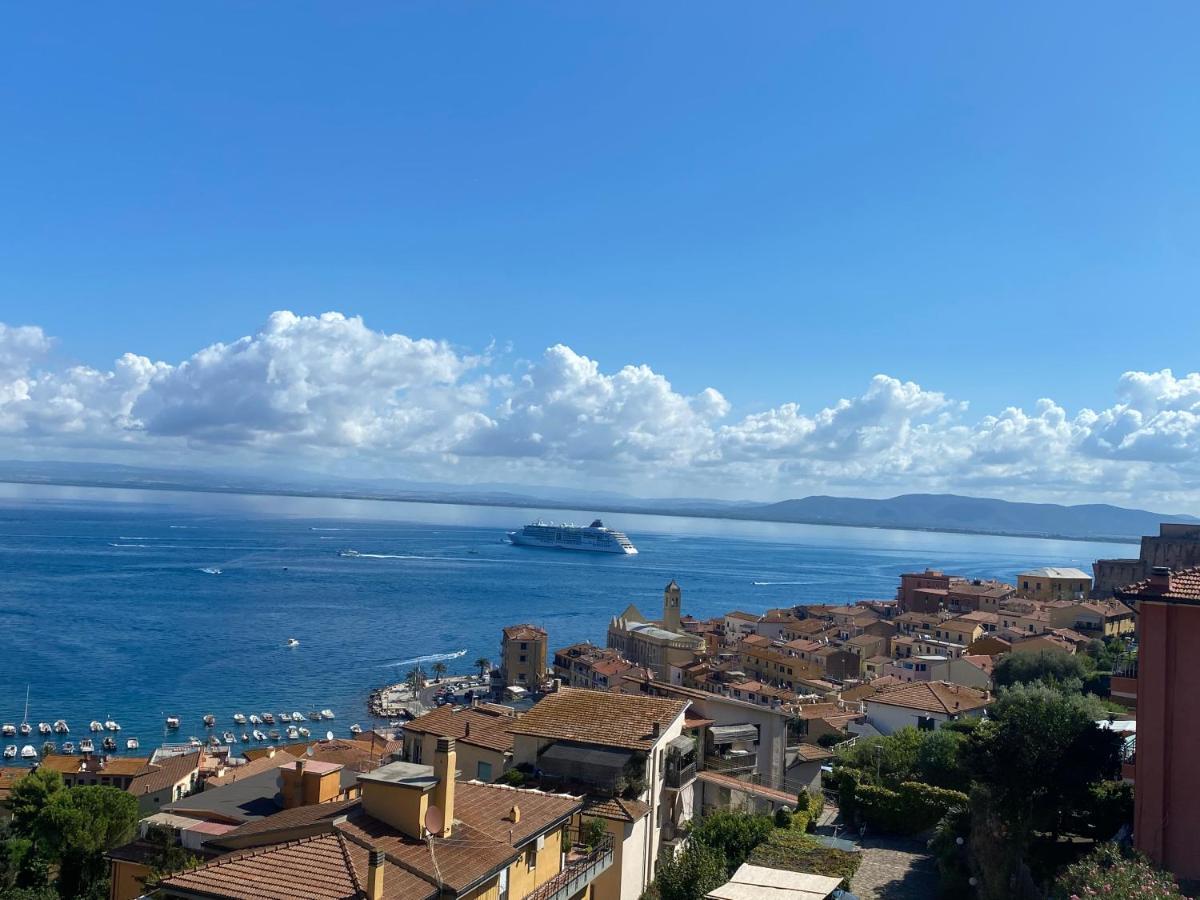 Bilocale Vista Mare Con Posto Auto Apartment Porto Santo Stefano  Luaran gambar